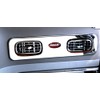 C2W Plastic A/C Vent Trim for 2006+ Peterbilt 389/388/387/386/384/379- Passenger