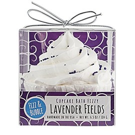 Fizz and Bubble - Bath Fizzy Cupcake - Lavender Fields