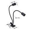 Clip Desk Lamp Socket, E26/E27 Reading Light Stand Clamp Lamp