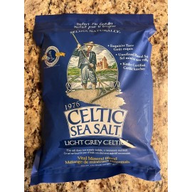 Selina CELTIC SEA SALT LIGHT GREY COARSE MOIST HAND HARVESTED PERFECT MINERALS 5LB NEW