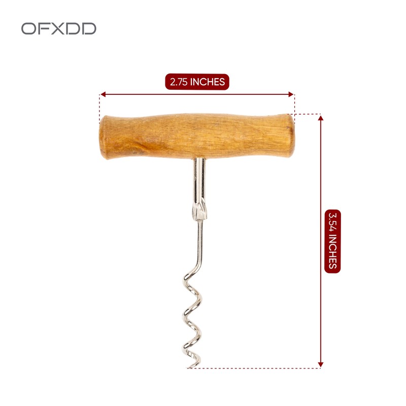 Rated Cool Wooden Sommelier Wine Bottle Opener - Pack of