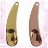 minkissy Makeup Spoon Zinc Alloy Skincare Spoon Hanger Mini Beauty