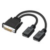 suckoo DMS 59pin to 2 Port Displayport Cable 25cm Computer
