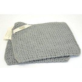 Solwang Pot Holder Knitted Grey Medium Steel Grey