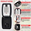 Key Safe Outdoor Police Approved, Key Lock Box Wall Mounted