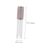 minkissy 4pcs Empty Tube of Lip Gloss Lip Oil Container