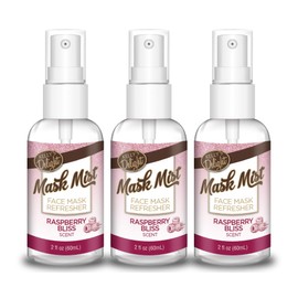 Face Mask Refresher Spray, 2 fl oz (Raspberry Bliss, 3 Pack)