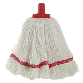 Sabco Professional Ultimate Microfibre Round Mop Head, Red, 400 g