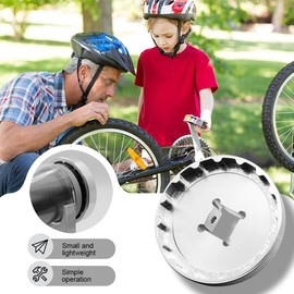 Bike Bottom Bracket Disassembly Tool Suitable for Trek Emonda T47 for SRAM Dub T47 16 Teeth Center Axle and Other 16T T47 Bicycle Center Axle Tools with Diameter 52.2mm (T47-12T Tool