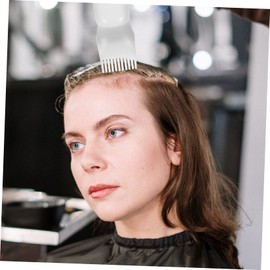 TOVINANNA Hair Dye Bottle Alicator Brush 3pcs Root Comb Applicator Bottle Hair Bottle Applicator Hair Oil Bottle Applicator for Professional Use