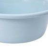 Round Wash Basin, 11.6x3.9in Plastic Stackable Camping Dishpan Vegetable Fruit