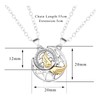 Couple Matching Necklace for Boyfriend Girlfriend Best Friend, 2 PCS