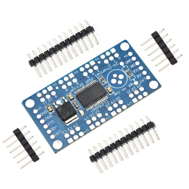 2pcs TLC5947 3-5.5V 12-Bit 24-Channel PWM Module