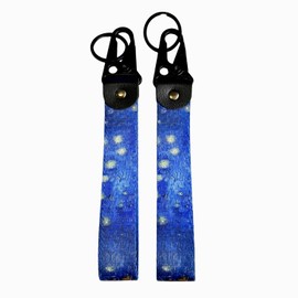 VGQ 2 Pcs JDM Keychain, Motorcycle Keychain Tag, Jet Tag keychain, Auto Parts Key Chain Nos Keychain - Heavy Duty Wrist Lanyard Holder for Keys, Motorcycle, CarsYY-4