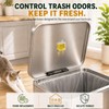 Lemon Essence, Liquid Trash Can Deodorizer, 6 Pack Fragrance Capsules