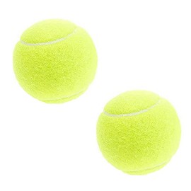 LLB Sports 182 Hard Tennis Balls, 2 Balls, Non-Pressure Ball