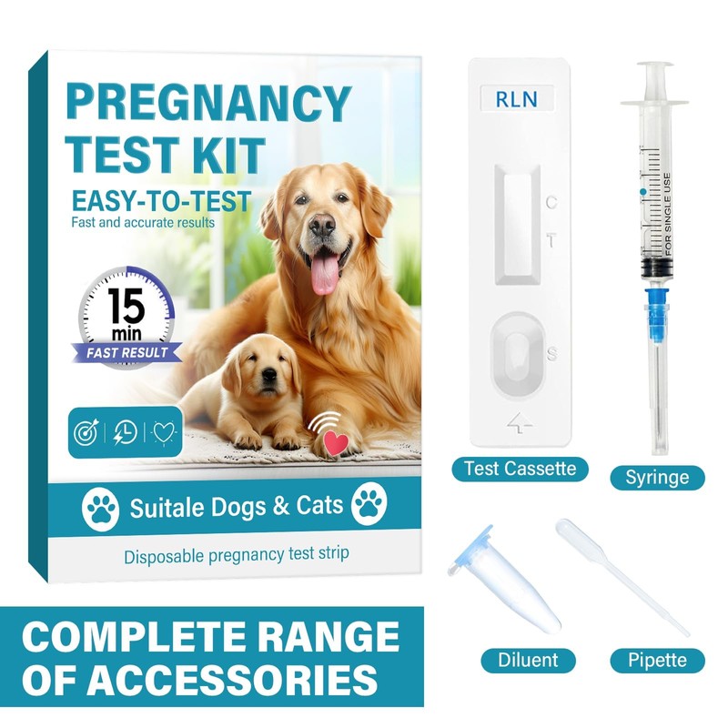 Dog Pregnancy Test Kit, Disposable Pet Early Detection Pregnancy Test