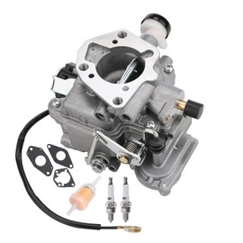 Carburetor for Kohler CH18 CH20 CH22 CH23 CH620 CH670 CH730 18hp 20hp 22hp Carb 24-853-32-S 24-853-59-S (with 2 Spark Plugs + Fuel Filter + 3 Gaskets)
