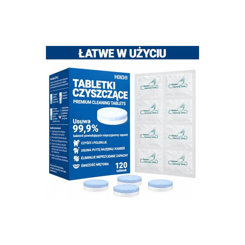 120 x Dental Gutter Cleaning Tablets - Cleaning Tablets for