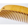 Honotsuke Comb Flower Comb, Small Flowers, Japanese Pattern (Red Type)