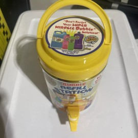 Imperial Yellow Super Miracles Bubbles 13 Piece Bubble Refill Station Kit  Fun New