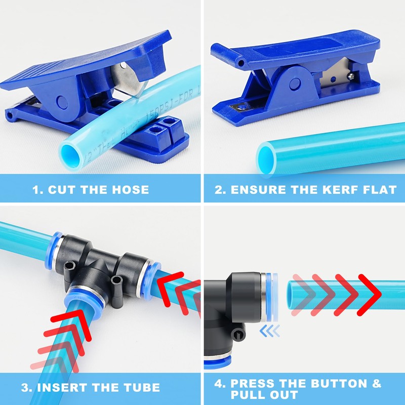 1/2″OD Compressed Air Piping System and Shop Air Line Kit