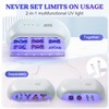 LET'S RESIN UV Light Advanced,Two-Sided Longer time Setting(2m,3m,5m) UV Lamp