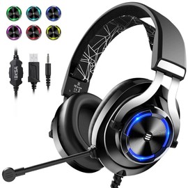 EKSA E3000 Gaming Headset with RGB light