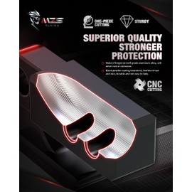 MZS Hitch Slider Skid Protection Fits 2 inch Hitch Receivers Compatible with D Ring Shackle Soft Shackle for Off-Road Vehicles Pickups Trucks SUV Towing Recovery