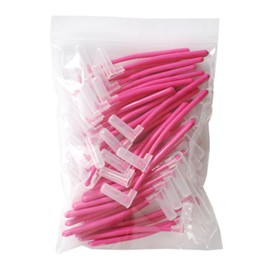 MSDENTAL Interdental L-Shaped Interdental Brush, SSS, Pack of 50