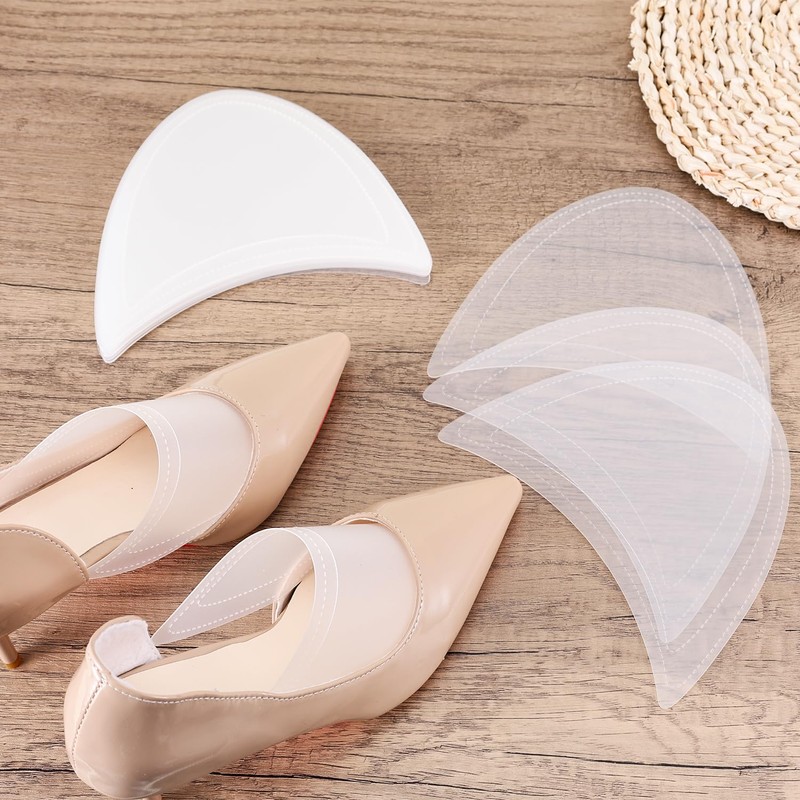lasuroa 10 Pairs Plastic Shoe Tree Stretcher Inserts, Transparent Shoe