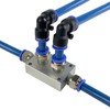 Primefit PCMBL38 Push To Connect Manifold/Splitter Block with 4 x