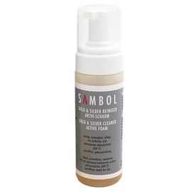 Sambol Gold and Silver Active Foam 150 ml Care Set for Protection of Sensitive Stones, Gold and silver