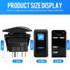 Momentary Toggle Switch 12V/ 20A 10A/ 24V, Rocker Switch for