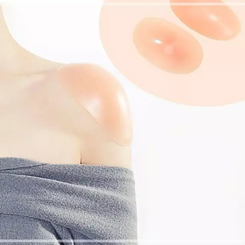 AWC 남녀공용 어깨 보정 숄더업 패드 2p 실리콘 뽕 AWCDD668