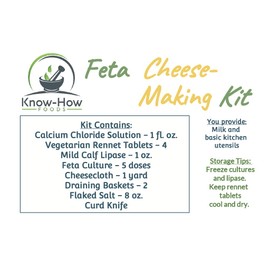 Feta Cheesemaking Kit