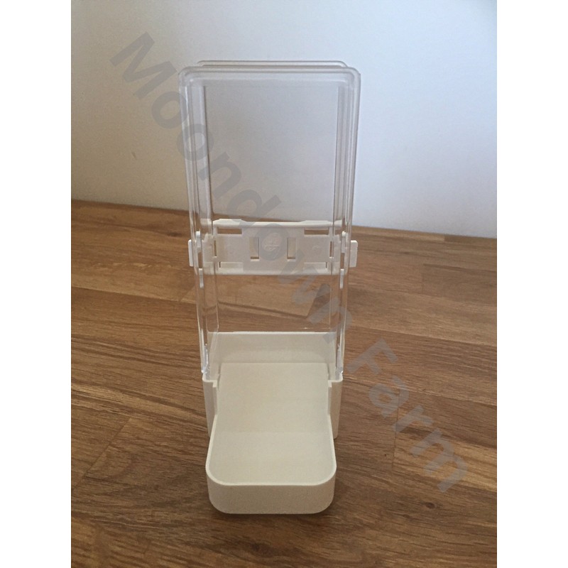 Moondown Farm Pack of 2 x 200cc Cage Aviary Feeder/Drinker