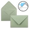 50 Mini Envelopes - Eucalyptus (Green) - 5.2 x 7.6