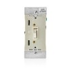 Leviton Light Almond Electronic Dimmer Switch for LED and Incandescent