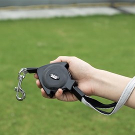 Retractable Dog Leash. Best for Training. Lightweight, Durable, and Hands-Free with No-Stopper Design. Dog Walking Leash. Suitable Medium or Large Dogs.