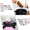 50 Thick Garbage Bags Black Small Disposable Wastebags with Handle