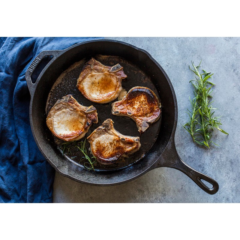 Lodge 12 Inch Cast Iron Pre-Seasoned Skillet – Signature Teardrop