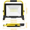 YOJZMA 100W Work Light 10000 LM LED Construction Spotlight Outdoor