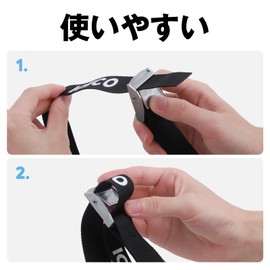 ICECO Portable Refrigerator Straps Set of 2 - 910mm Length 25mm Width Belt Band for Luggage Transportation Black