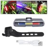 Bike Tail Light USB Charging Safety Warning Night Riding Tail