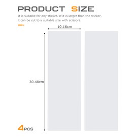 SCUARI Car Magnets and Decals,Car Stickers,Automotive Accessories,Flexible Magnetic Automotive Bumper Sticker Sheet with Self Adhesive,Suitable for Most Cars and Trucks to Prevent Scratches and Dents