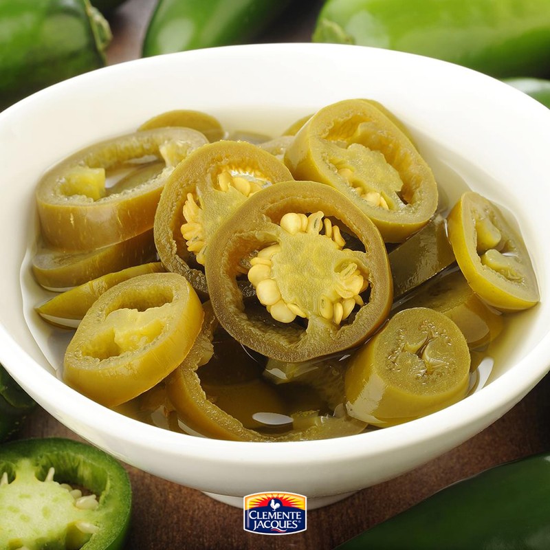 Clemente Jacques Nacho Jalapeno Peppers, Sliced Spicy Jalapeno, 12 oz