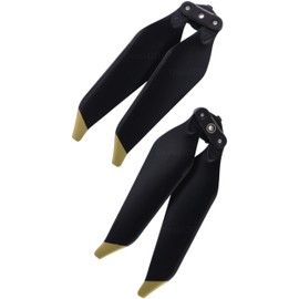 Deal4GO 8331 Low-Noise Quick-Release Propellers Replacement for DJI Mavic Pro & Platinum Drone (Gold)