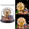 DIY Handcraft Buildings Mini House Kit with LED Lights Christmas