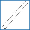 A ABSOPRO 12 Pcs 14G J Bend 284mm Bike Bicycle